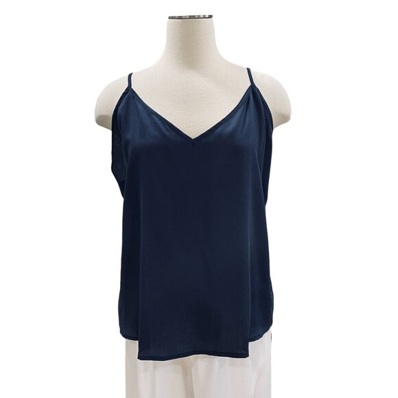 Etitude Navy Bamboo Cami Top Cleanbamboo Xl Nwt Eco Soft Tank Lounge Sleep - Picture 6 of 10